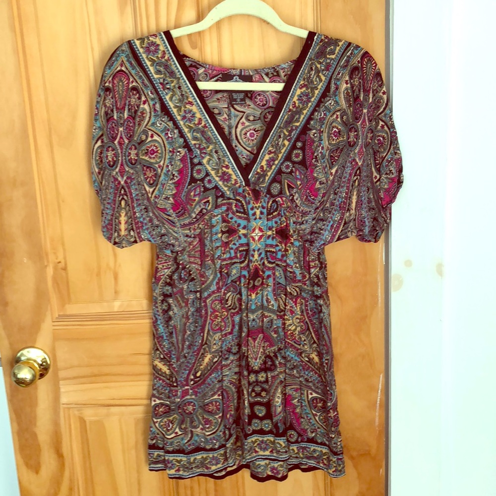 Mini flowing dress